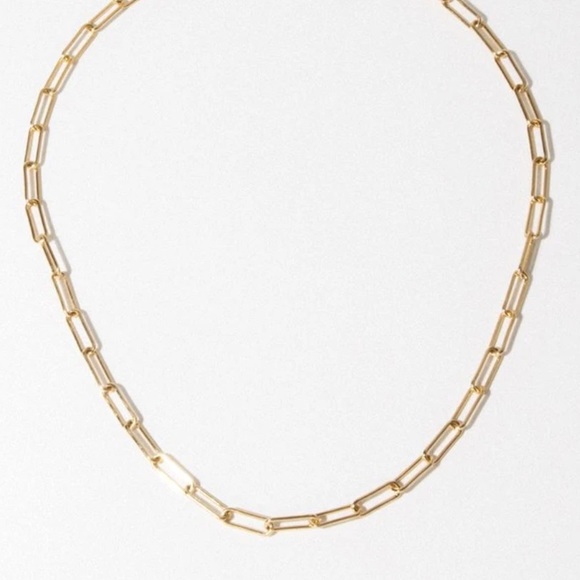 Link 24K Plated necklace - Picture 3 of 3